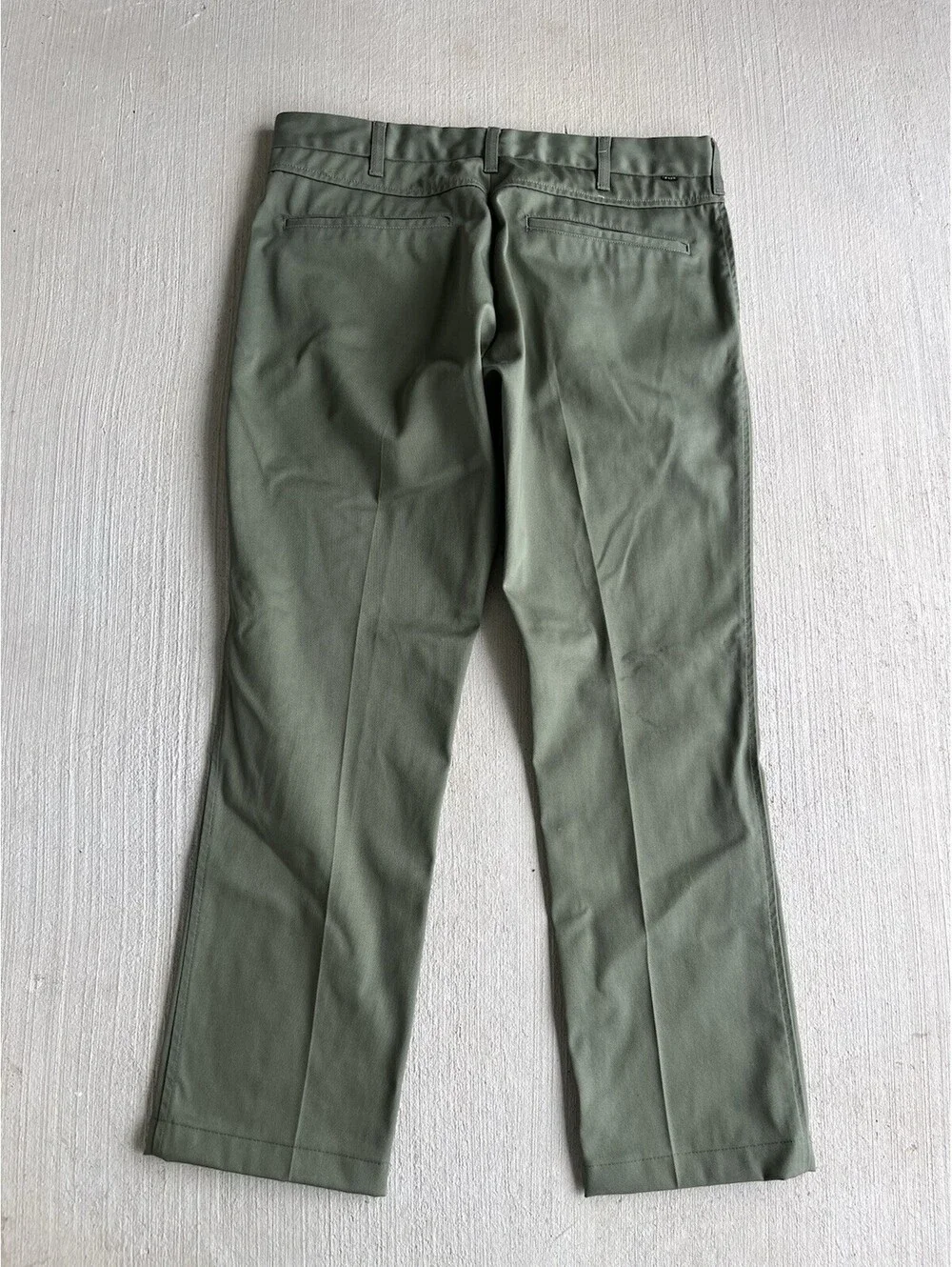 Vintage Levi's Sta-Prest Olive Green Chino Pants 36x34